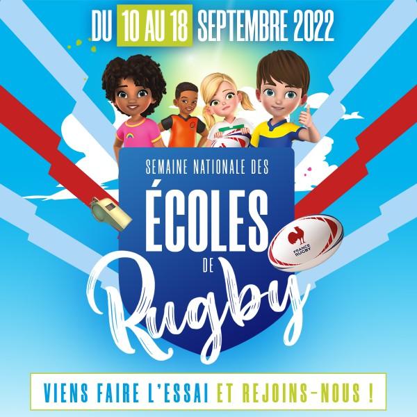 Samedi 17 Septembre 2022 - Portes ouvertes de l'école de rugby