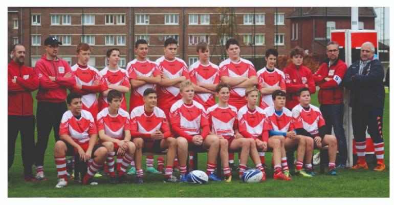 U16 - Champion des Hauts de France - Rugby à 10. 