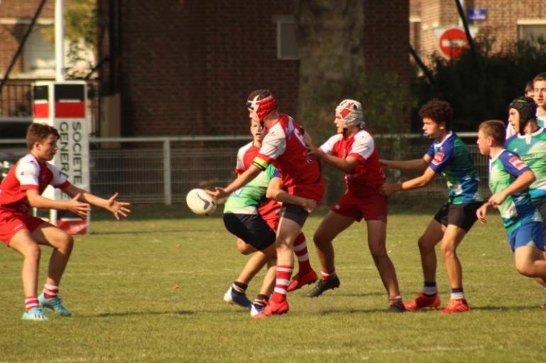 U16 - Match amical Rugby Olympique Club Tourcoing - Entente Olympique Marcquois Rugby / Lille Métropole Rugby Club Villeneuvois