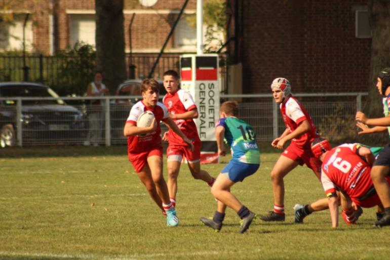 U16 - Match amical Rugby Olympique Club Tourcoing - Entente Olympique Marcquois Rugby / Lille Métropole Rugby Club Villeneuvois