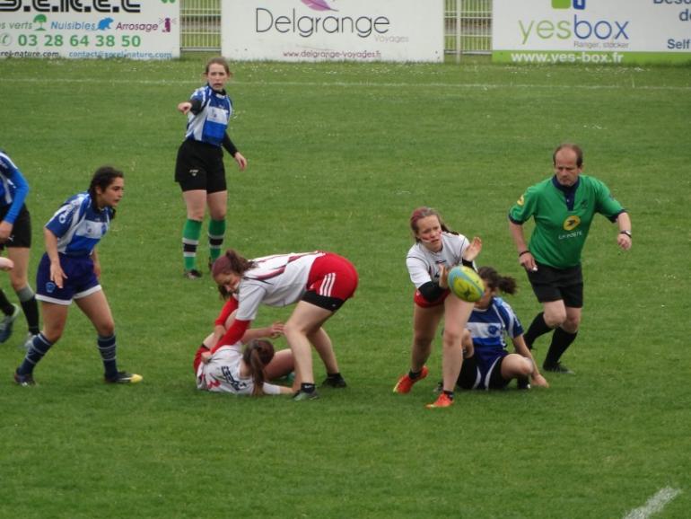 Nos Cadettes U18 - Championnes à 7 de la Ligue des Hauts de France