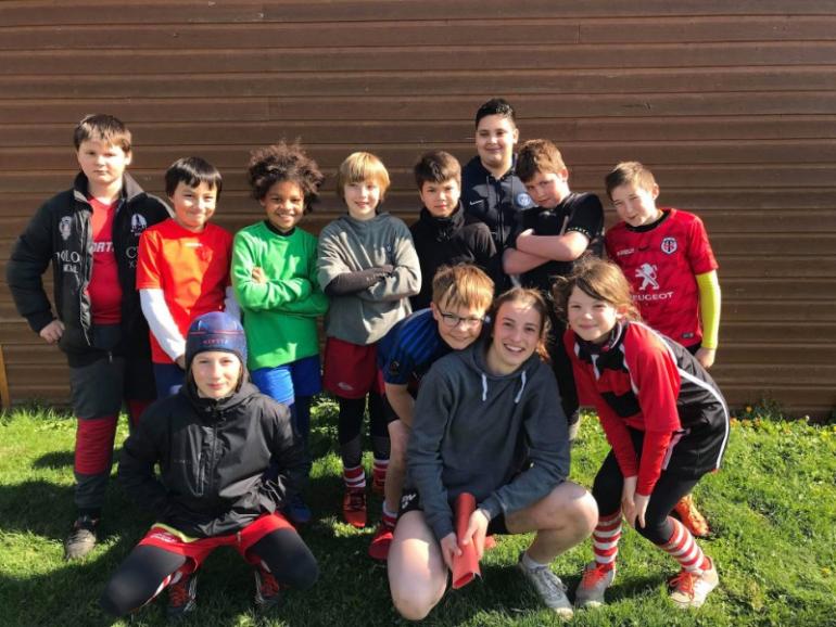 10 , 11, 12 et 13 /04/2019 - STAGE DE RUGBY Ecole de Rugby  -  PÂQUES  2019 